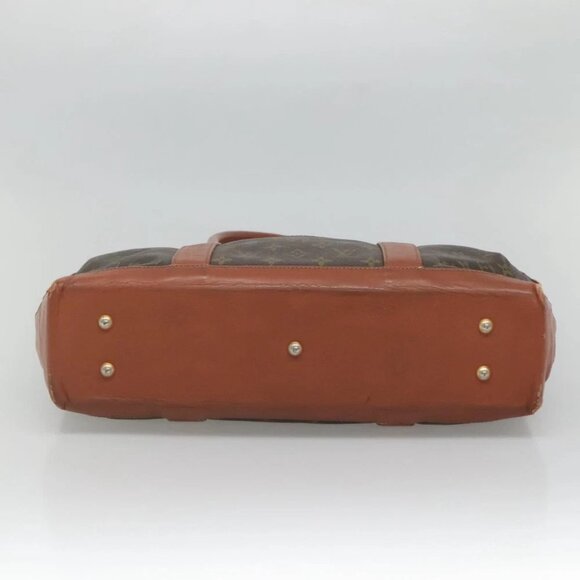 LOUIS VUITTON Monogram Sac Weekend PM Hand Bag Vintage M42425 LV Auth - Picture 9 of 15